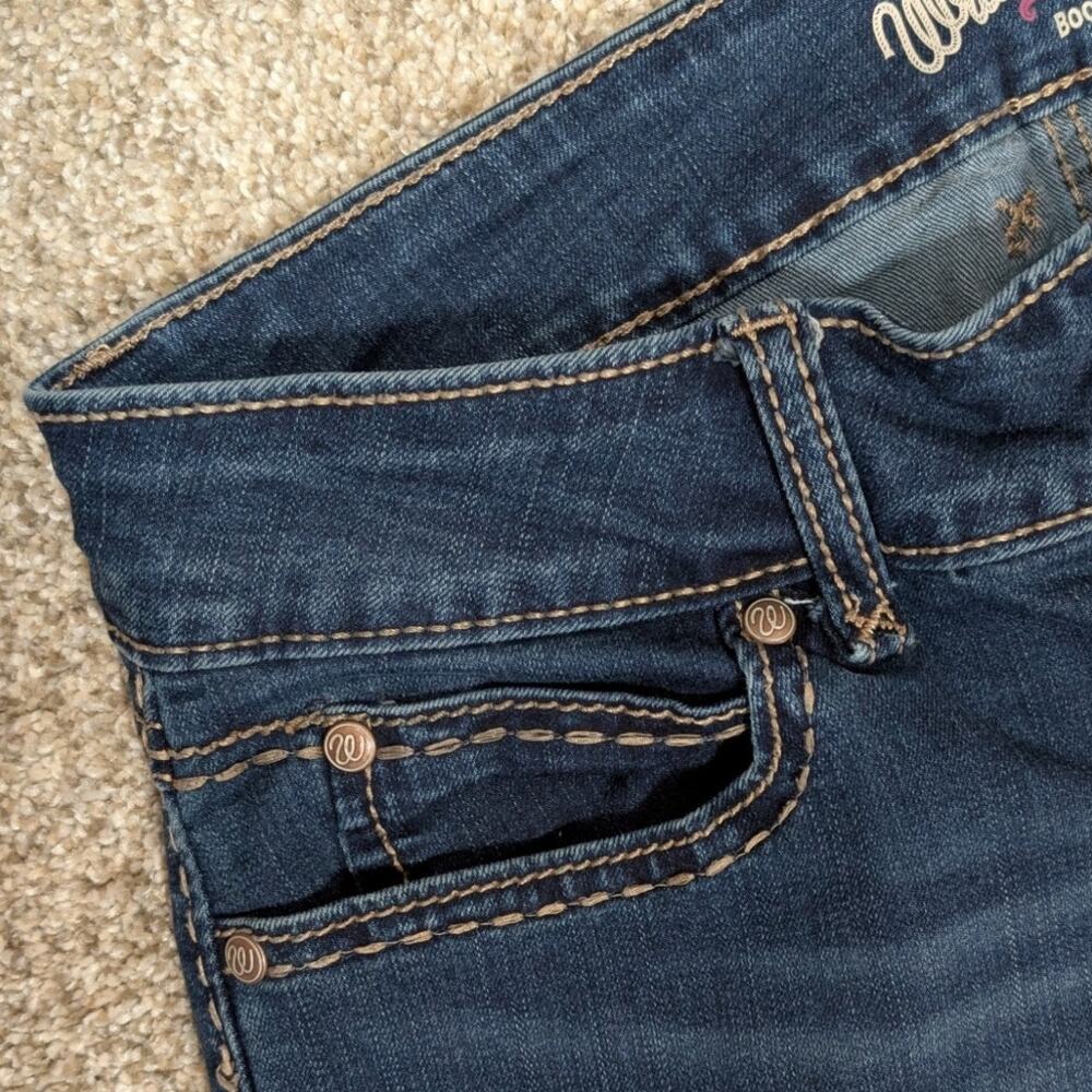 Wrangler Women's Retro Mae Mid-Rise Bootcut Jeans Size 9/10 Excellent Condition - Picture 7 of 8
